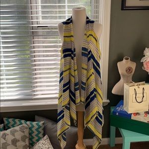 Stylish Multi Colored Shawl/vest